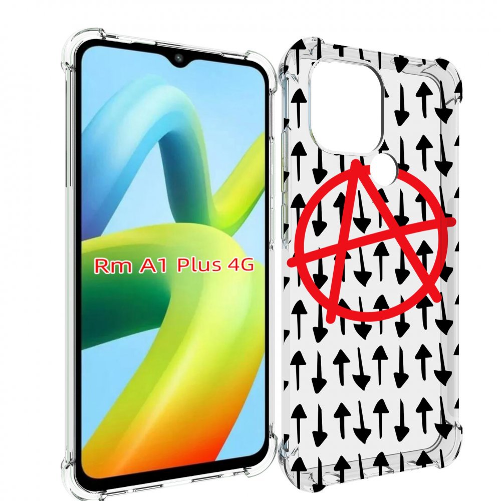 

Чехол MyPads анархия-панк для Xiaomi Redmi A1 Plus +, Прозрачный, Tocco