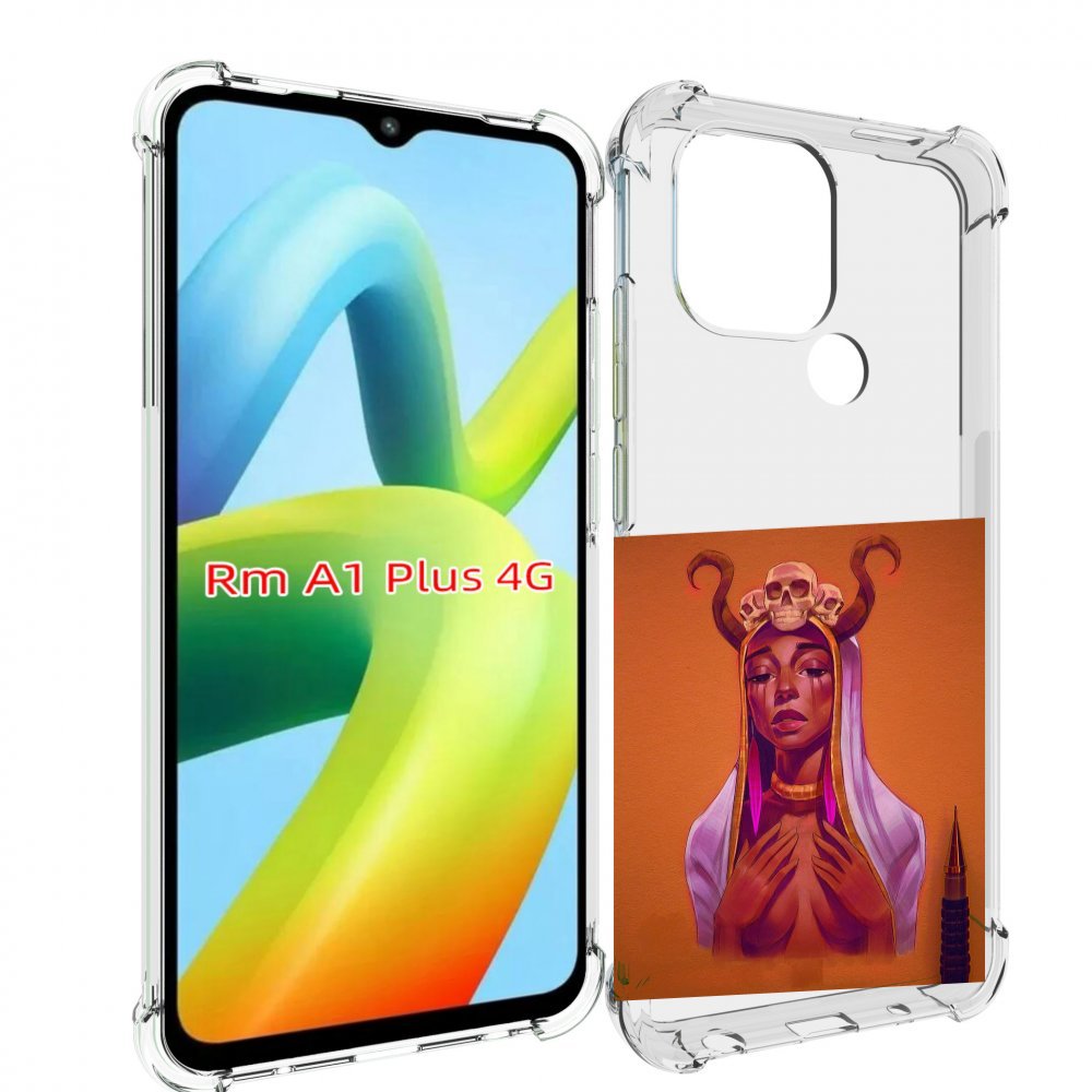 

Чехол MyPads античная-девушка для Xiaomi Redmi A1 Plus +, Прозрачный, Tocco