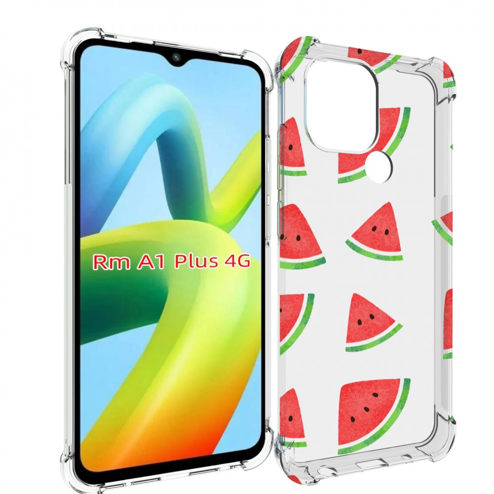 

Чехол MyPads арбузики для Xiaomi Redmi A1 Plus +, Прозрачный, Tocco