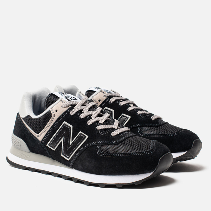 фото Кроссовки мужские new balance ml574egk essential черные 11.5 us