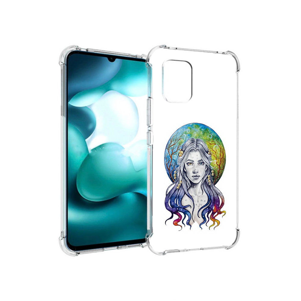 

Чехол MyPads Tocco для Xiaomi Mi 10 Lite девушка с красивыми волосами (PT150213.294.313), Прозрачный, Tocco