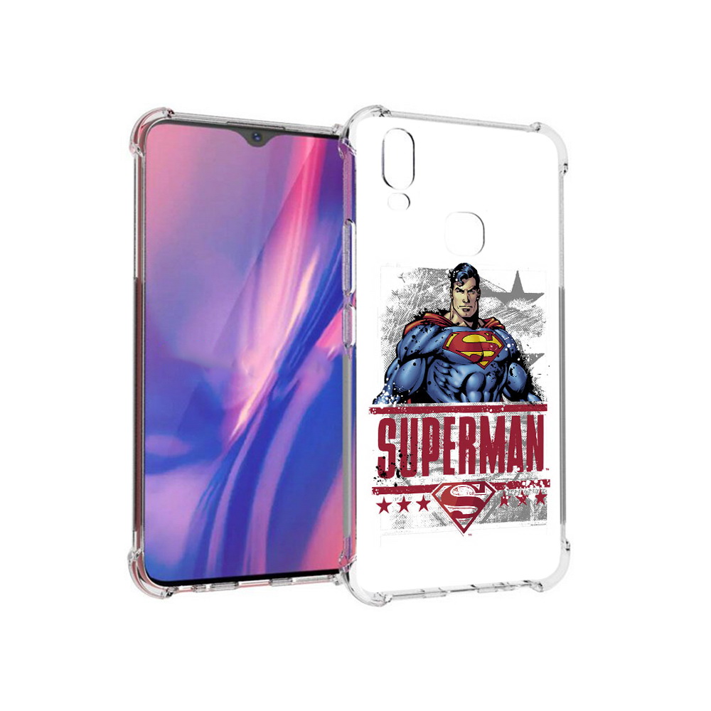 

Чехол MyPads Tocco для Vivo Y11 рисунок супермен (PT144890.422.583), Прозрачный, Tocco