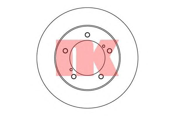 

Тормозной диск Nk 205210