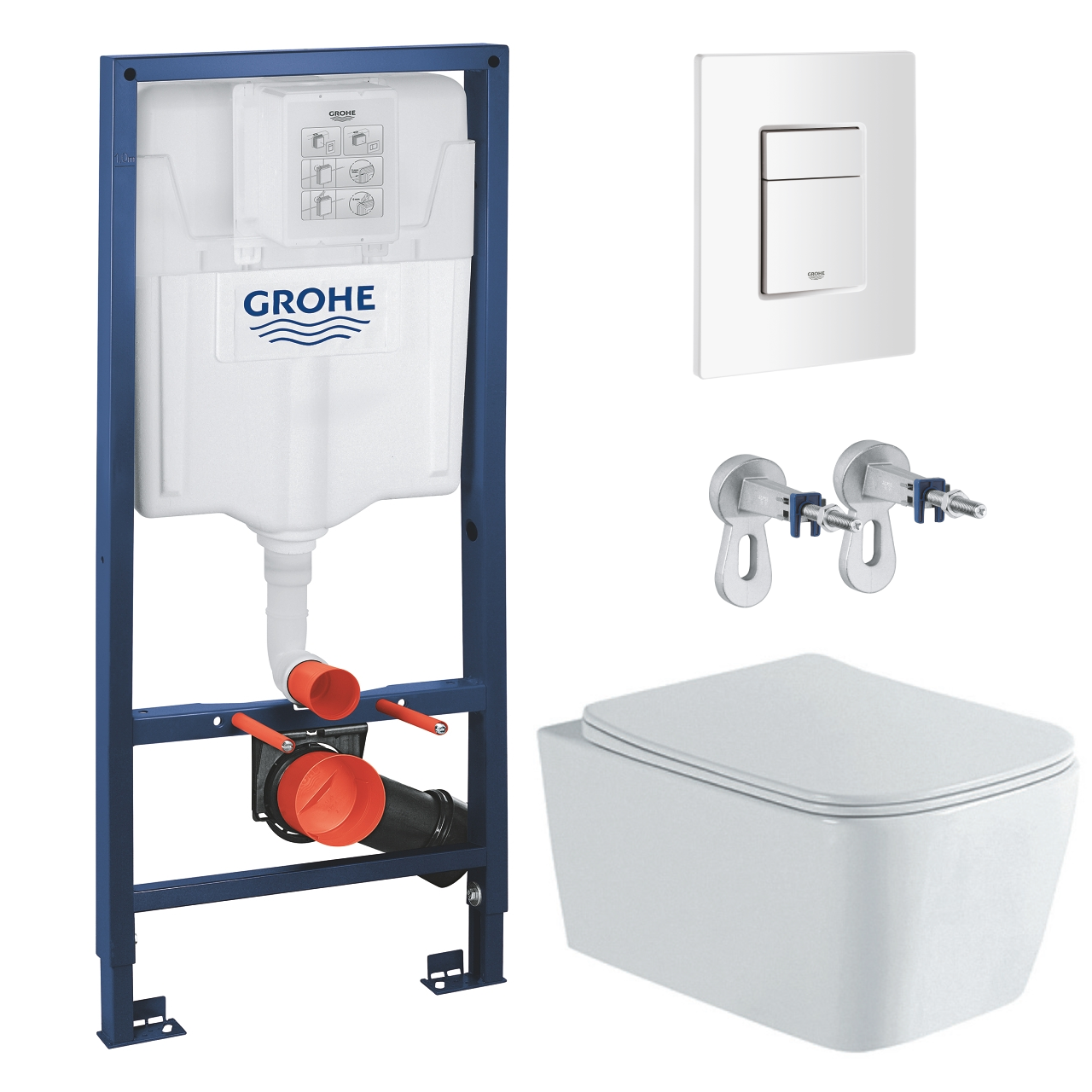 

Комплект инсталляции GROHE с унитазом Aquatek ЛИБРА New и сиденьем с микролифтом (NW0157)