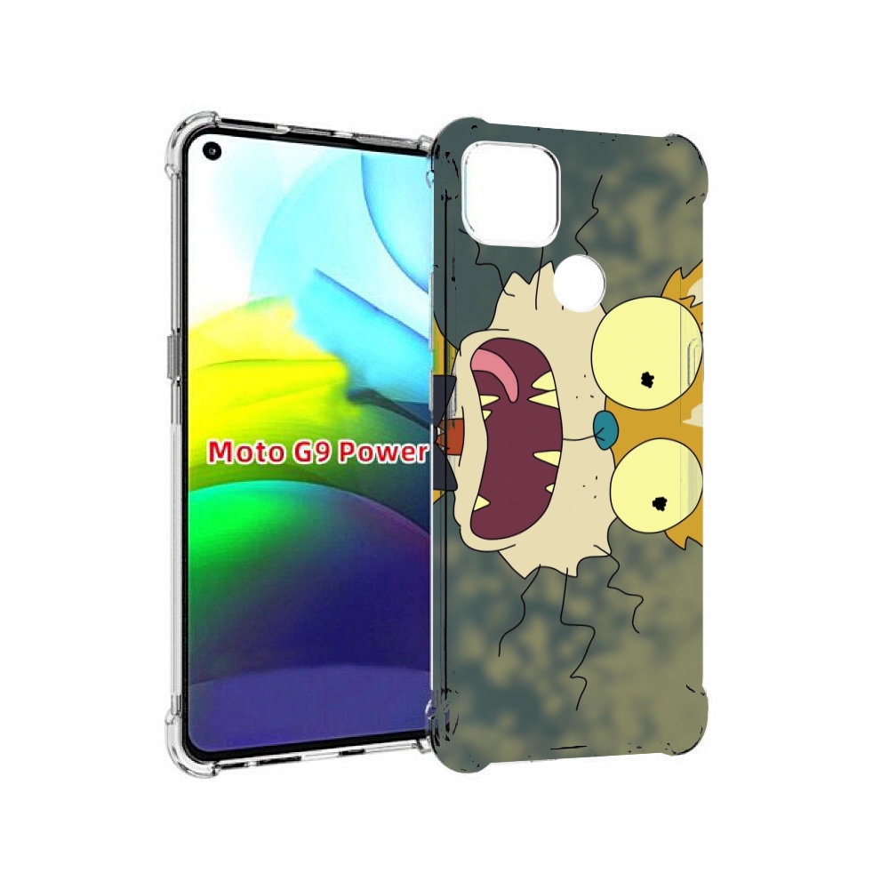 

Чехол MyPads пугливый кот для Motorola Moto G9 Power, Прозрачный, Tocco