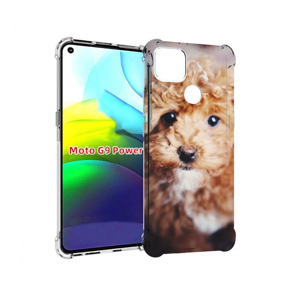 

Чехол MyPads пудель для Motorola Moto G9 Power, Прозрачный, Tocco