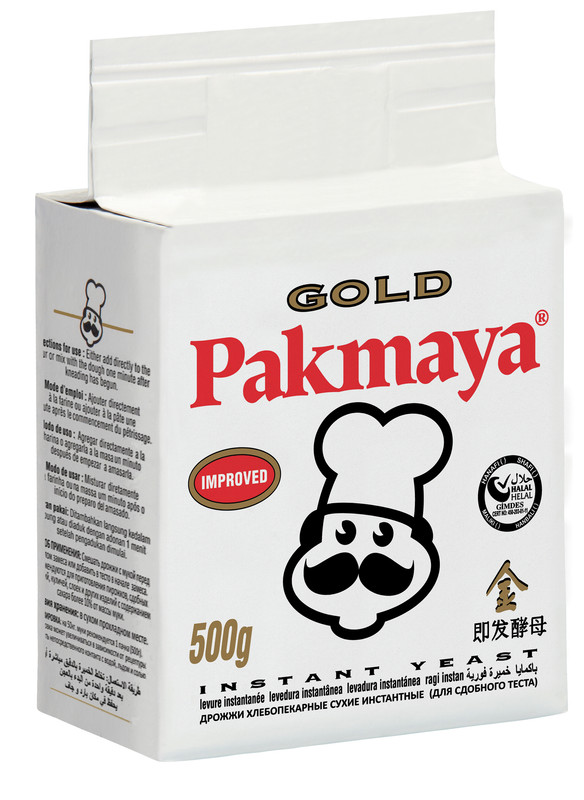 

Дрожжи быстродействующие для сладкого теста Pakmaya Gold 500 г