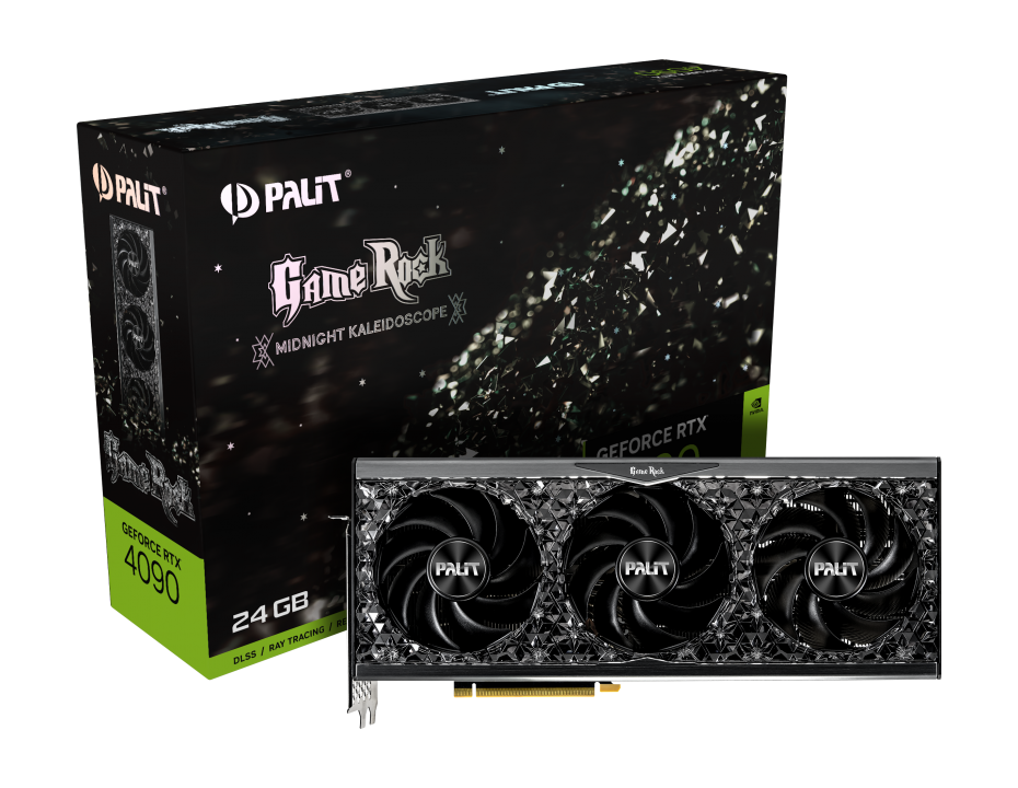 фото Видеокарта palit nvidia geforce rtx 4090 gamerock (ned4090019sb-1020g)