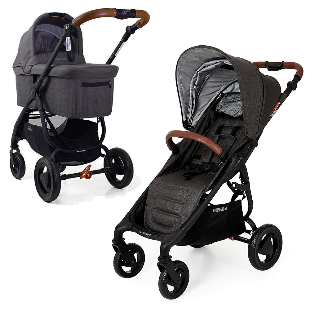 

Коляска 2в1 Valco Baby Snap 4 Trend, цвет Charcoal, Snap 4 Trend