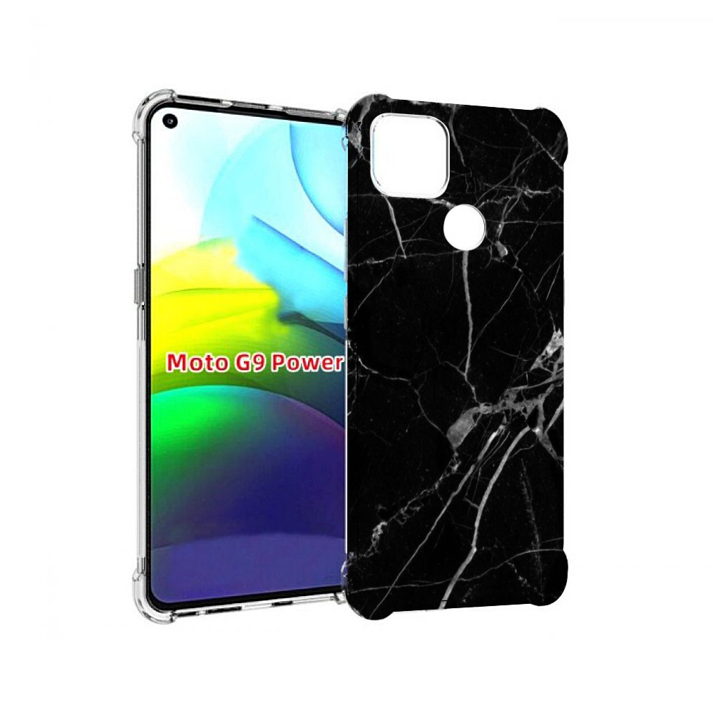

Чехол MyPads разбитое стекло для Motorola Moto G9 Power, Прозрачный, Tocco