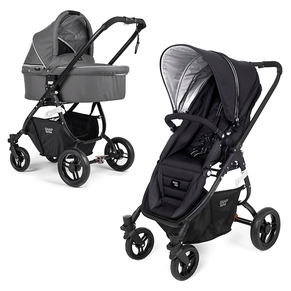 

Коляска 2в1 Valco Baby Snap 4 Ultra, цвет Coal Black / Dove Grey, Snap 4 Ultra