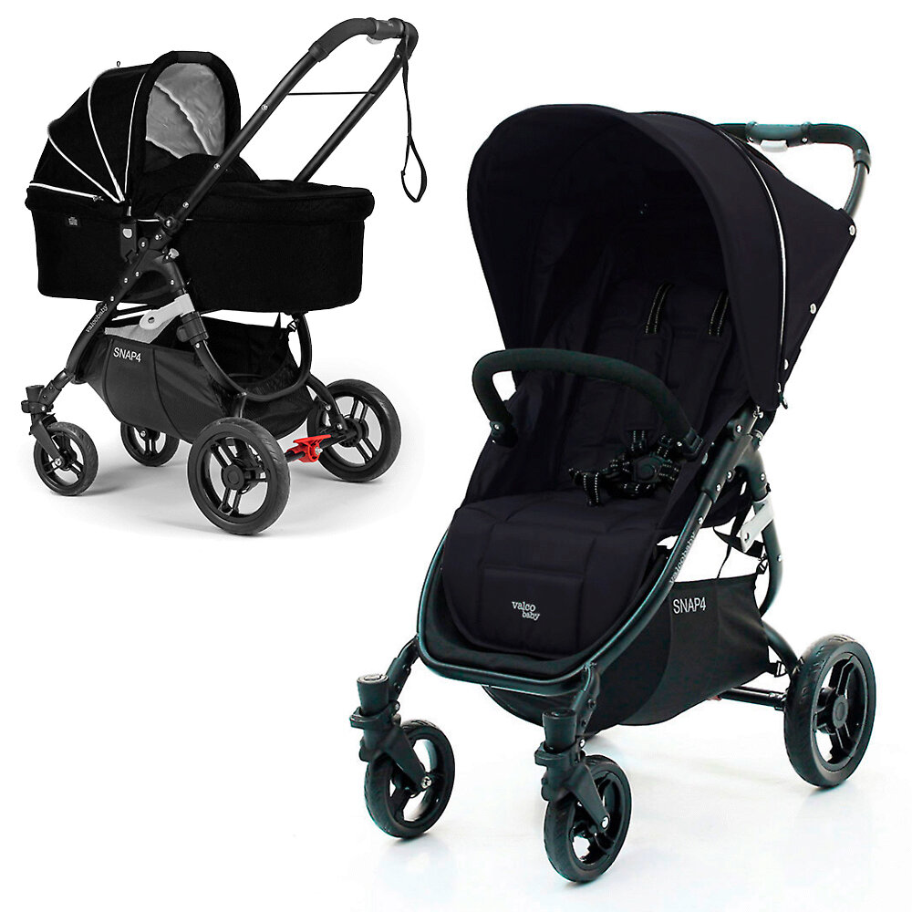 

Коляска 2в1 Valco Baby Snap 4, цвет Coal Black, Snap 4