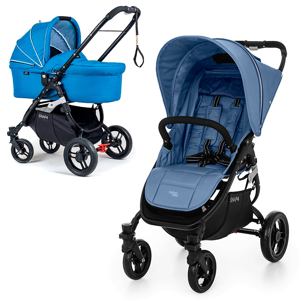 

Коляска 2в1 Valco Baby Snap 4, цвет Glacier / Ocean Blue, Snap 4