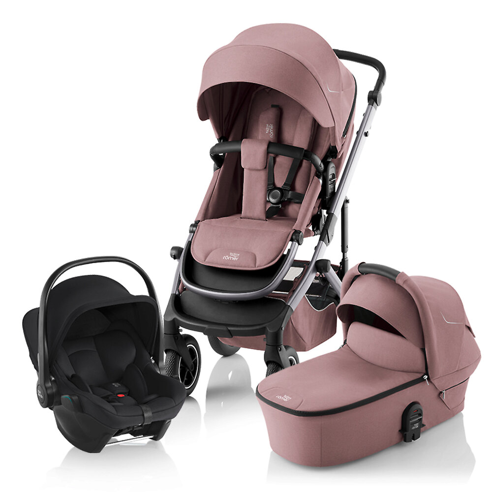 Коляска 3в1 Britax Romer Smile 5Z, цвет Dusty Rose