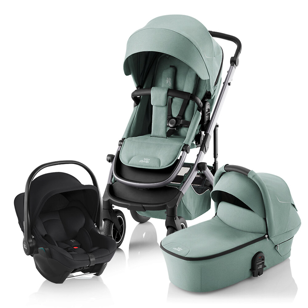 Коляска 3в1 Britax Romer Smile 5Z, цвет Jade Green