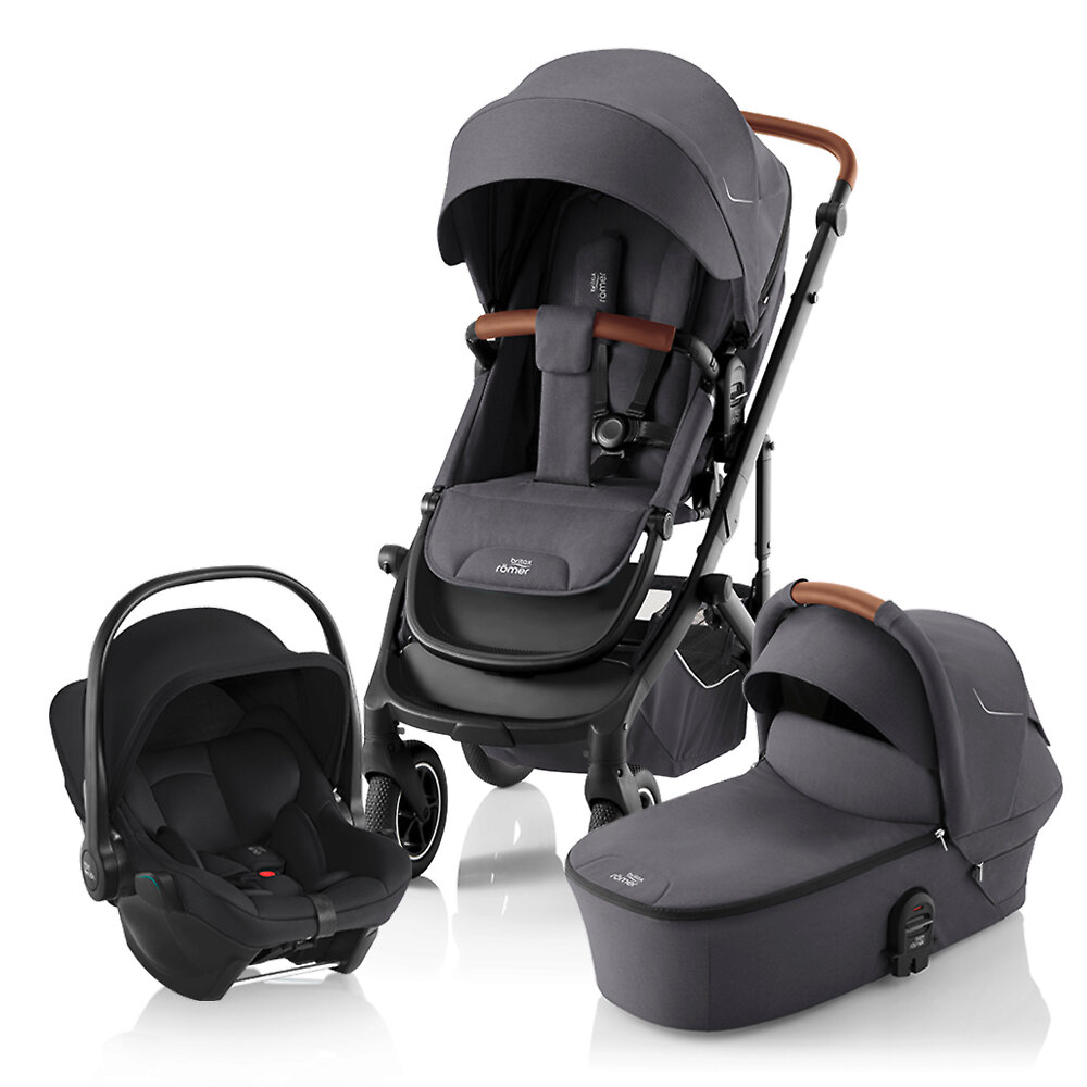 Коляска 3в1 Britax Romer Smile 5Z, цвет Midnight Grey