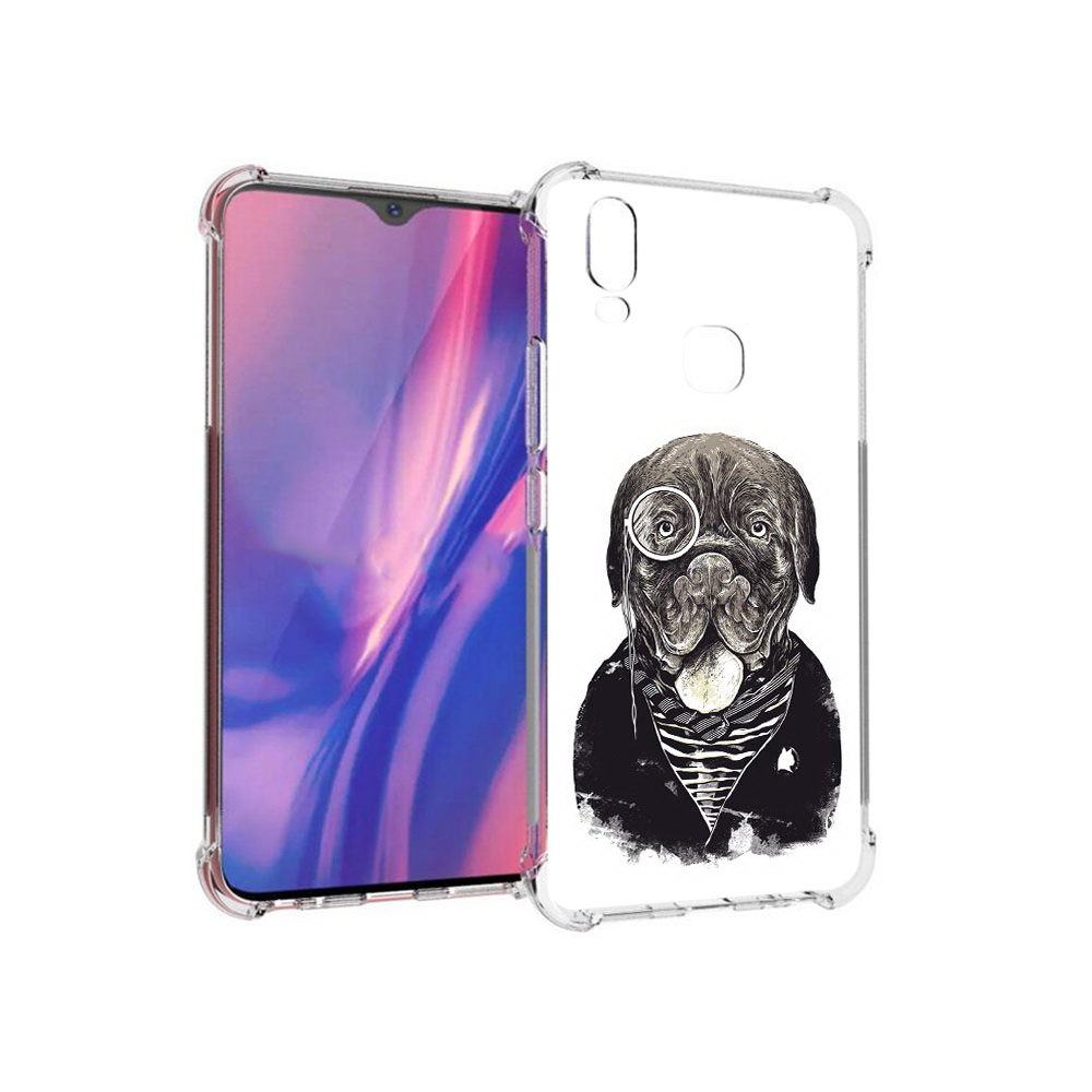 

Чехол MyPads Tocco для Vivo Y11 солидный песик (PT144890.422.615), Прозрачный, Tocco