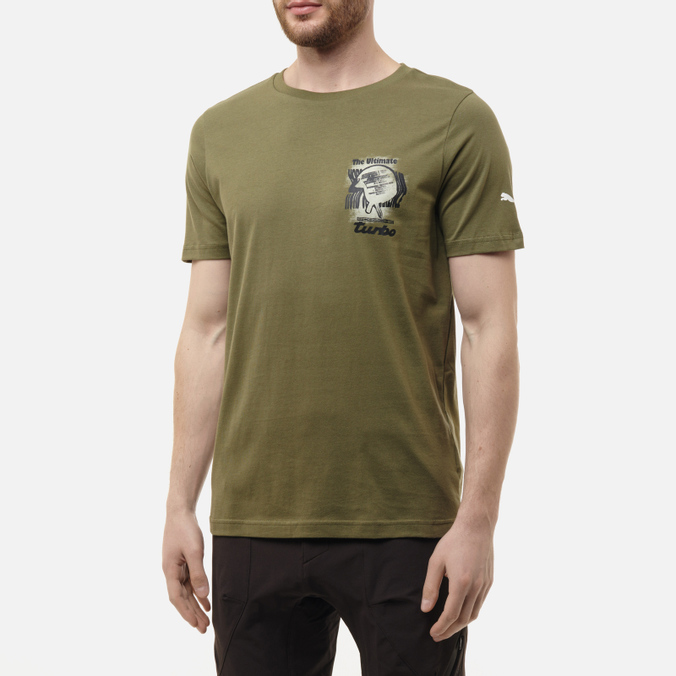 

Футболка мужская Puma 533785-03 зеленая 2XL, 533785-03