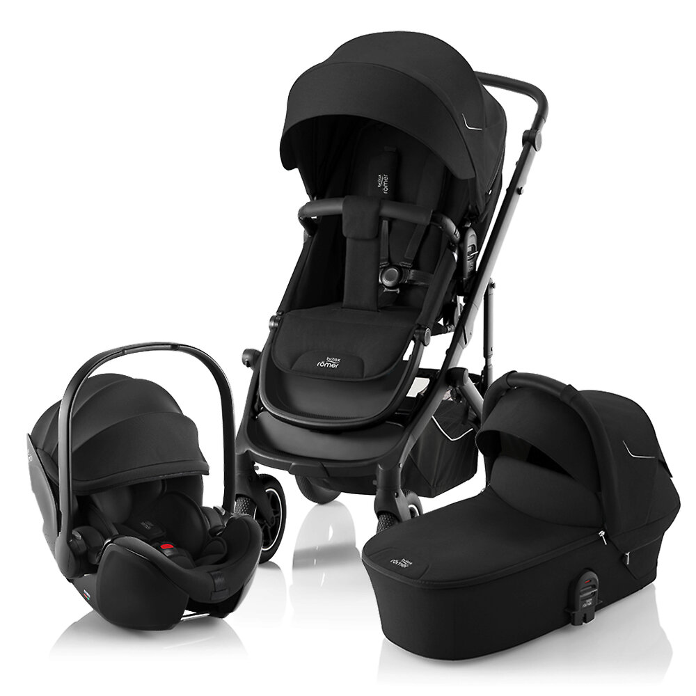 Коляска 3в1 Britax Romer Smile 5Z, цвет Space Black