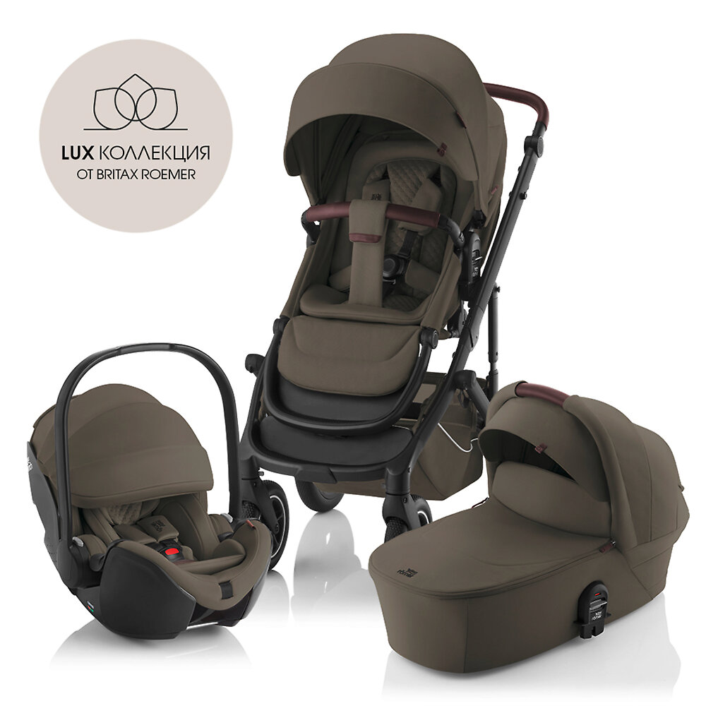 Коляска 3в1 Britax Romer Smile 5Z, цвет Urban Olive LUX