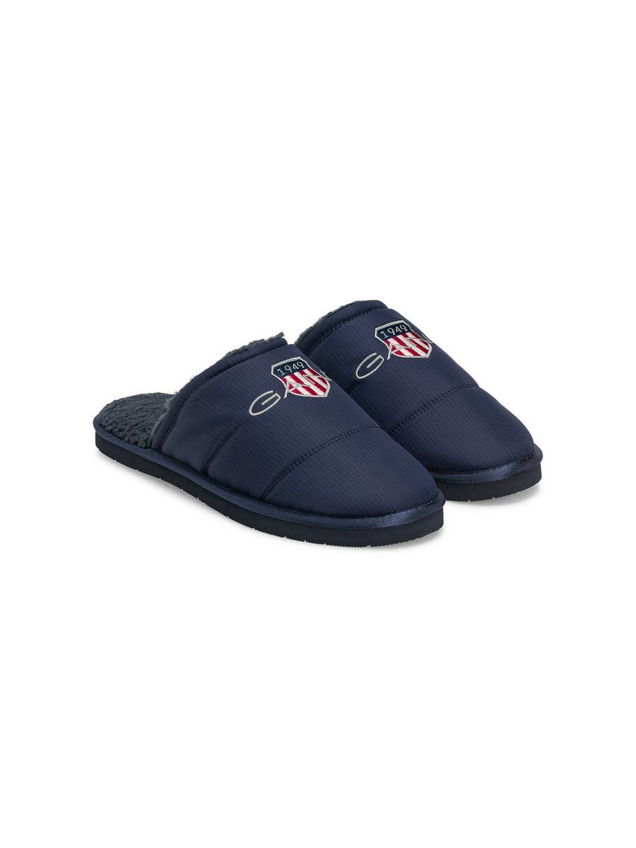 

Тапочки мужские GANT 1397818 синие 45 EU, Синий, 001397818