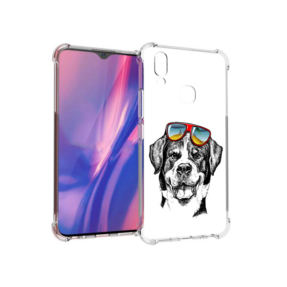 

Чехол MyPads Tocco для Vivo Y11 счастливая собака (PT144890.422.631), Прозрачный, Tocco