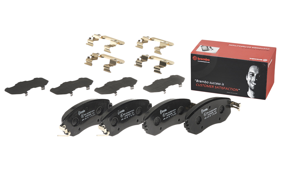 

Колодки тормозные передние дисковые Toyota GT 86 12> BREMBO P78021