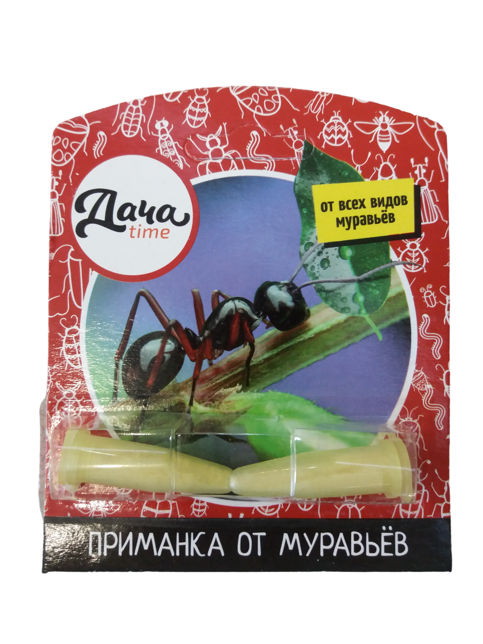 

ДАЧАtime Приманка от Муравьев (порошок) (2 пробирки/блист.)