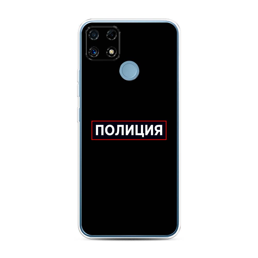 

Чехол Awog на Realme C25/C25s "Police logo", Разноцветный, 257450-5
