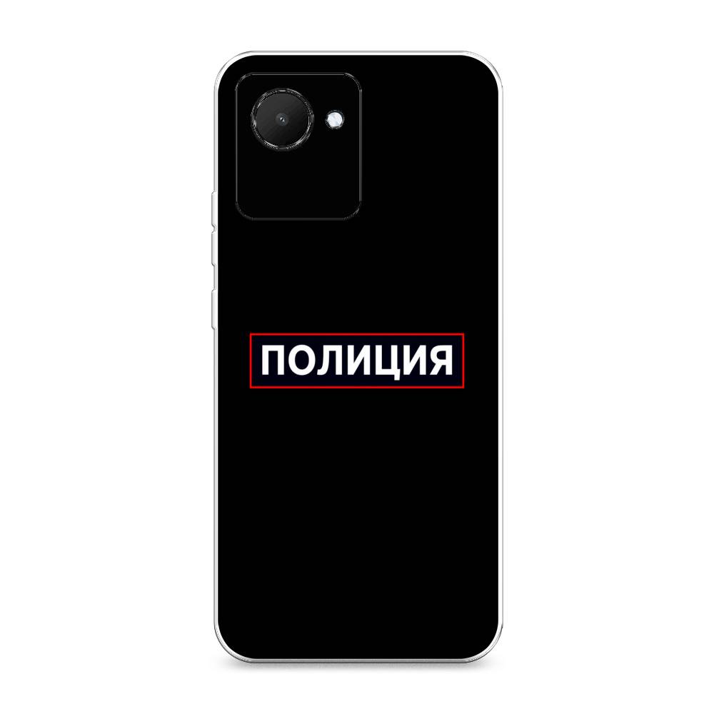 

Силиконовый чехол "Police logo" на Realme C30, Разноцветный, 2510550-5