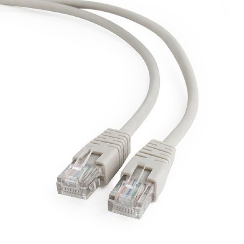 

Кабель NoBrand RJ45 - RJ45 вилка-вилка 15м серый