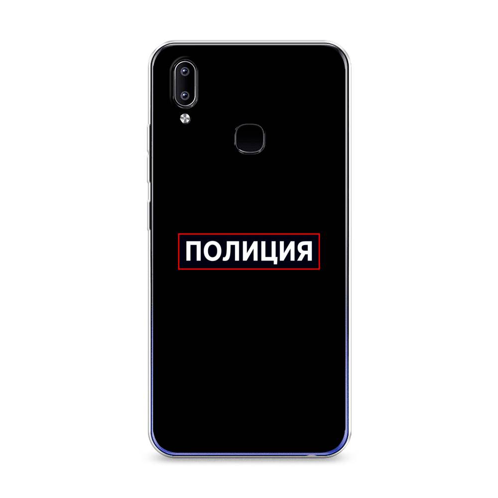 

Чехол Awog на Realme Q3 "Police logo", Разноцветный, 256450-5
