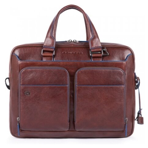 

Сумка для ноутбука унисекс Piquadro B2S 14" dark brown, B2S