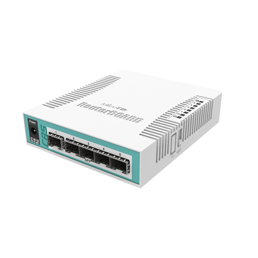 Коммутатор MikroTik CRS106-1C (CRS106-1C-5S) белый