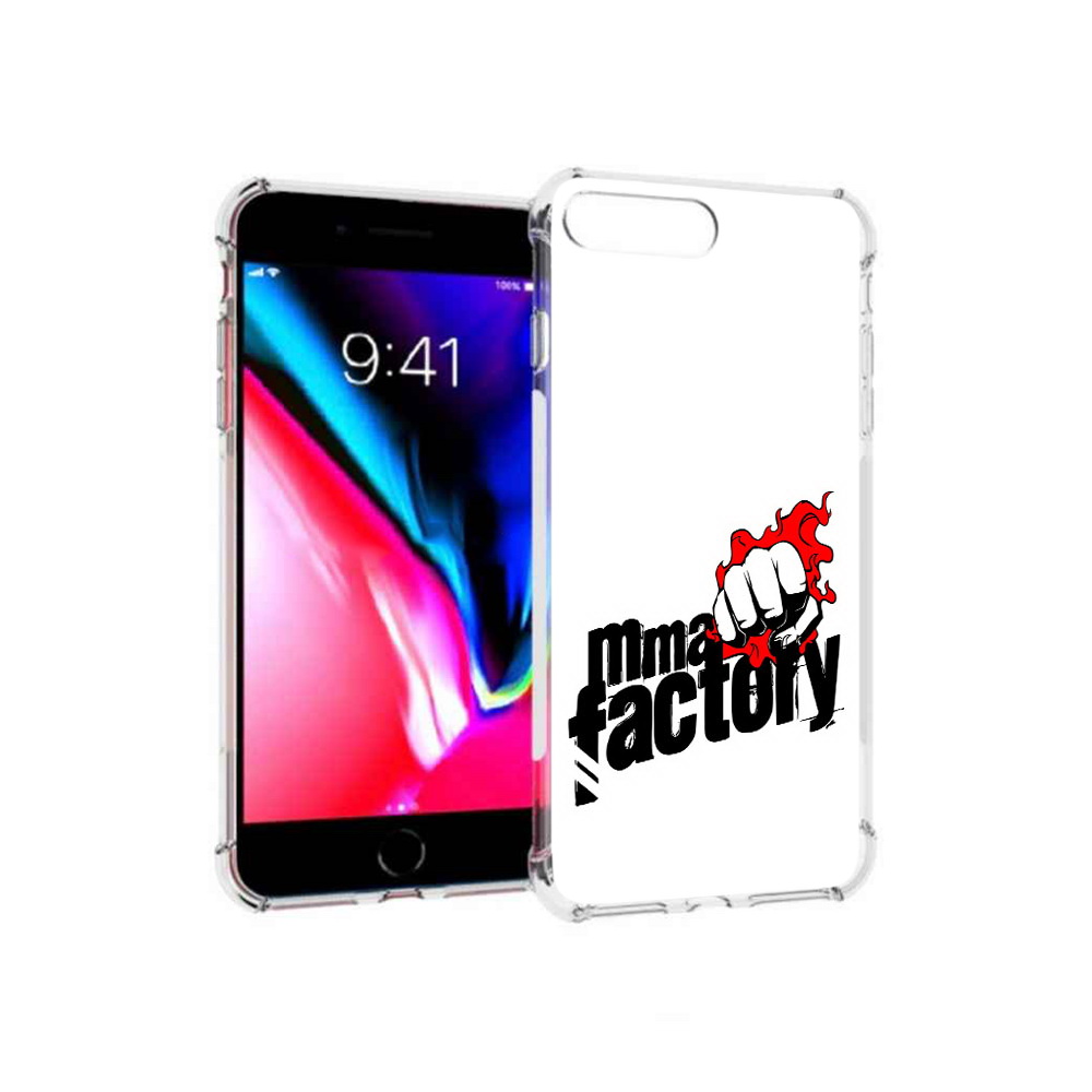

Чехол MyPads Tocco для Apple iPhone 8 Plus Единоборства ММА (PT70866.609.74), Прозрачный, Tocco