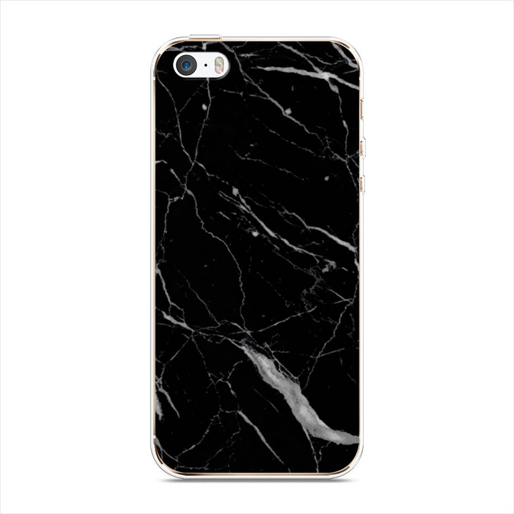 

Чехол Awog на Apple iPhone 5 / Айфон 5 "Черный минерал", 10350-3