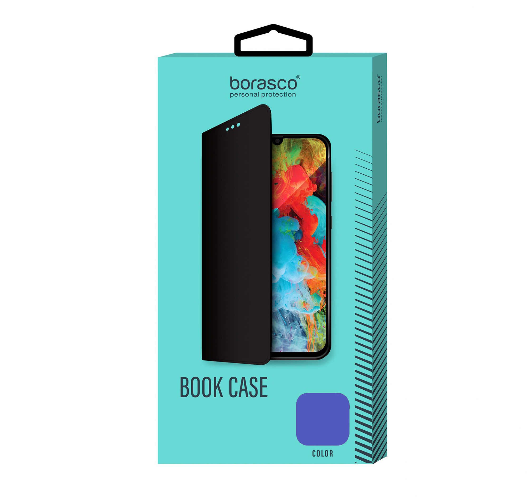 Чехол BoraSCO Book Case Urban для (A725) Galaxy A72  ультрамарин