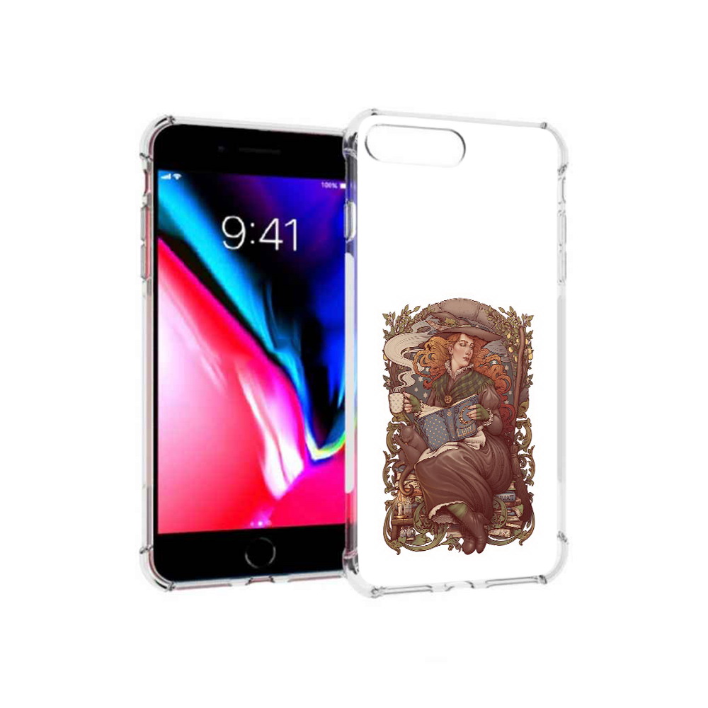 

Чехол MyPads Tocco для Apple iPhone 8 Plus Женские_126 (PT70866.609.81), Прозрачный, Tocco