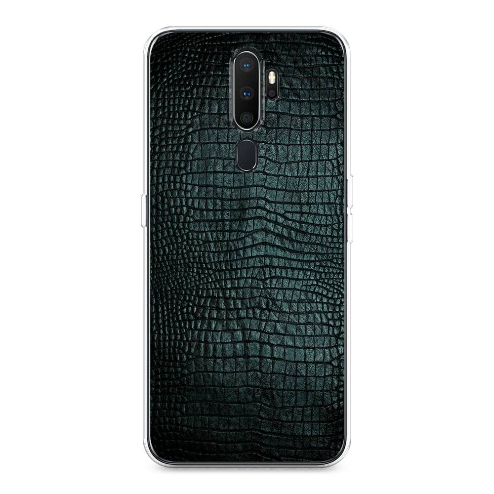 фото Силиконовый чехол "черная змея" на oppo a5 (2020) awog