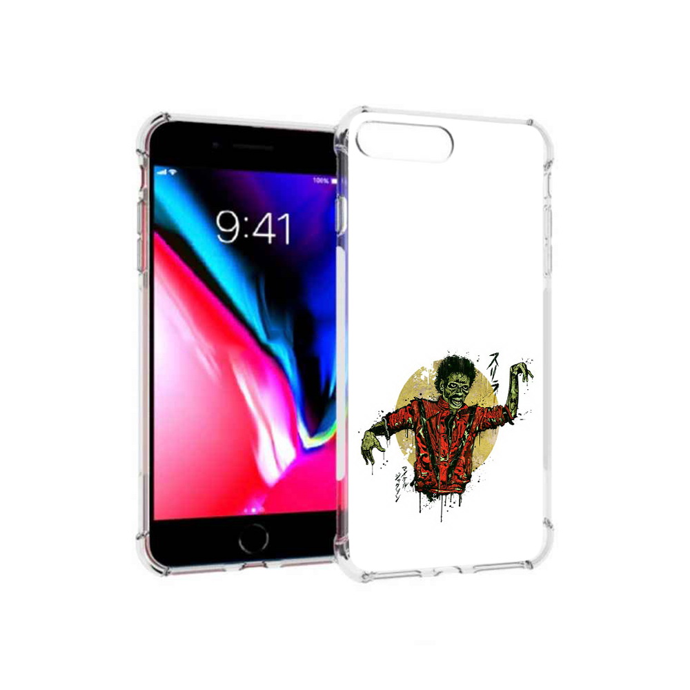 

Чехол MyPads Tocco для Apple iPhone 8 Plus Зомби (PT70866.609.89), Прозрачный, Tocco