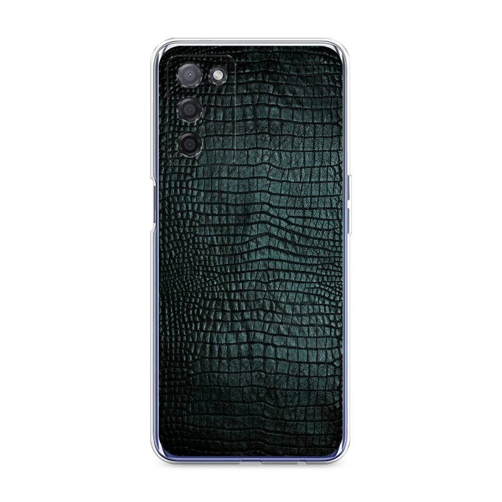 фото Силиконовый чехол "черная змея" на oppo a55 awog