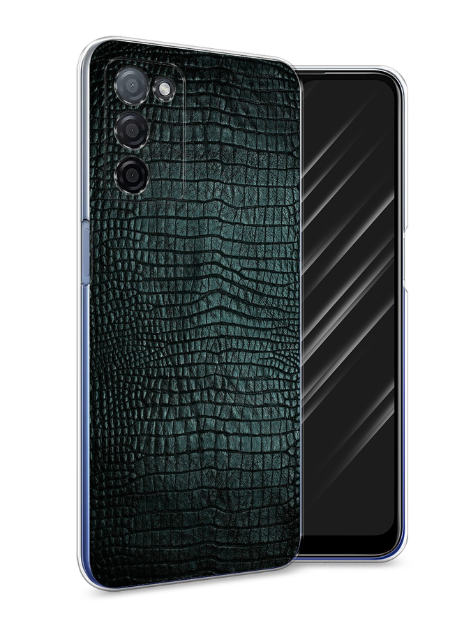 

Чехол Awog на Oppo A55s 5G "Черная змея", Разноцветный, 2510150-3