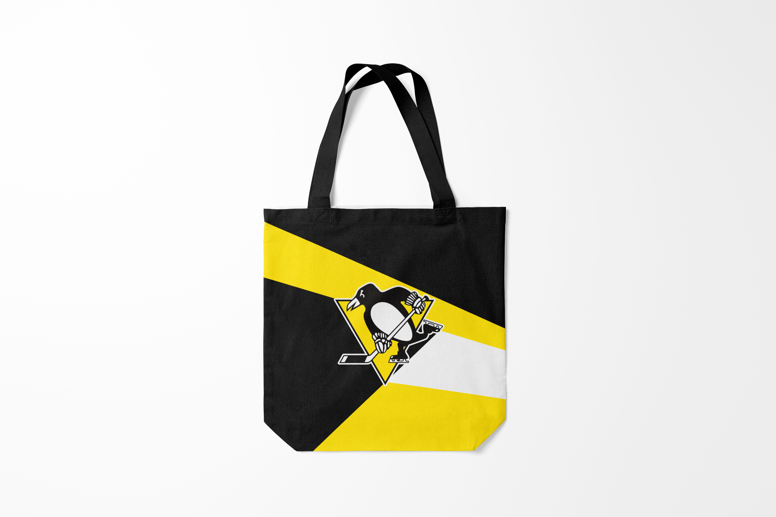 

Сумка шoппер унисекс Burnettie NHL Pittsburgh Penguins Exclusive, черный, NHL Pittsburgh Penguins Exclusive