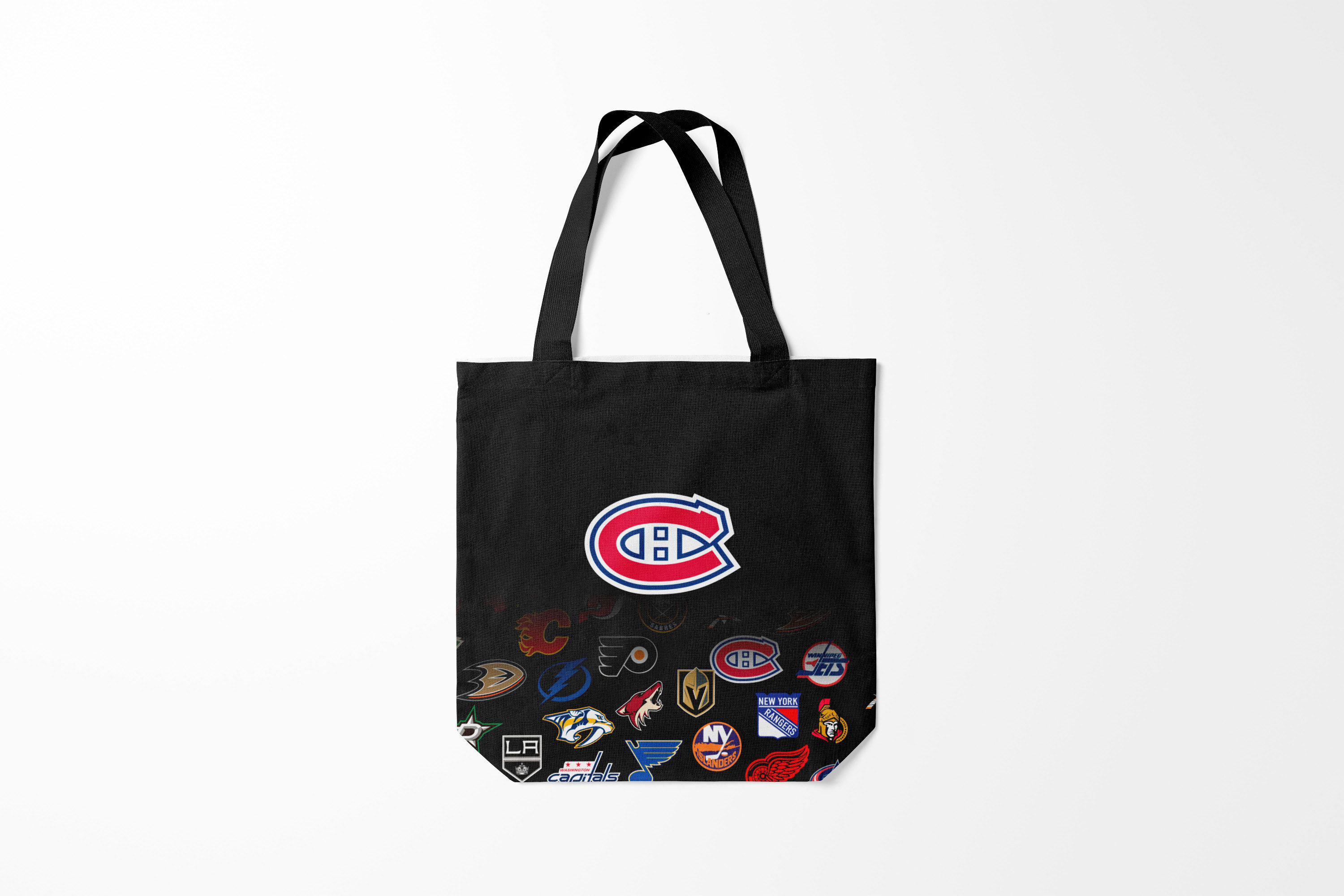 

Сумка шoппер унисекс Burnettie NHL Canadiens de Montral Z, черный, NHL Canadiens de Montral Z