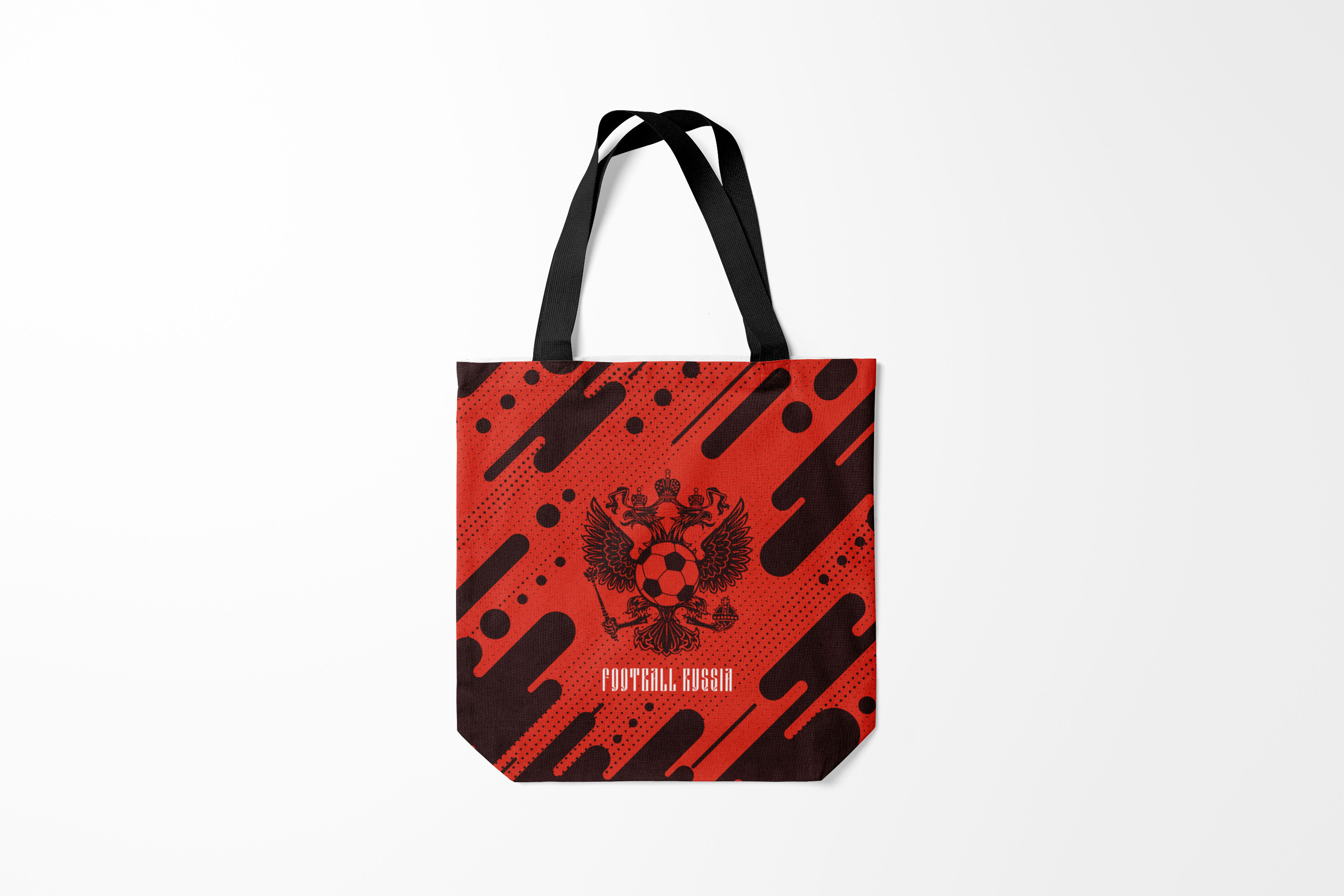 

Сумка шoппер унисекс Burnettie Сборная России FOOTBALL RUSSIA, черный, Сборная России FOOTBALL RUSSIA