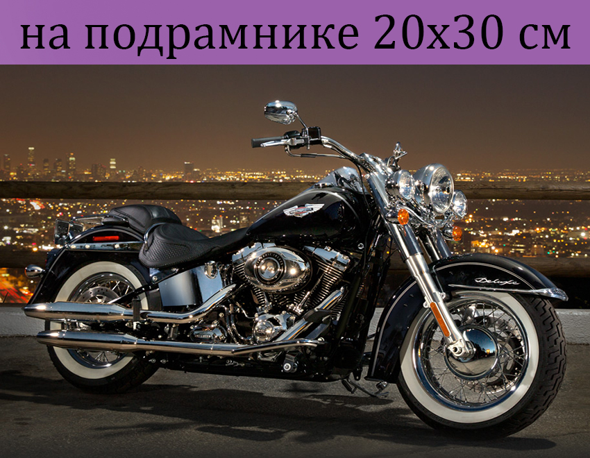 

Алмазная мозаика SZX654 мотоцикл на подрамнике 20х30, 20х30