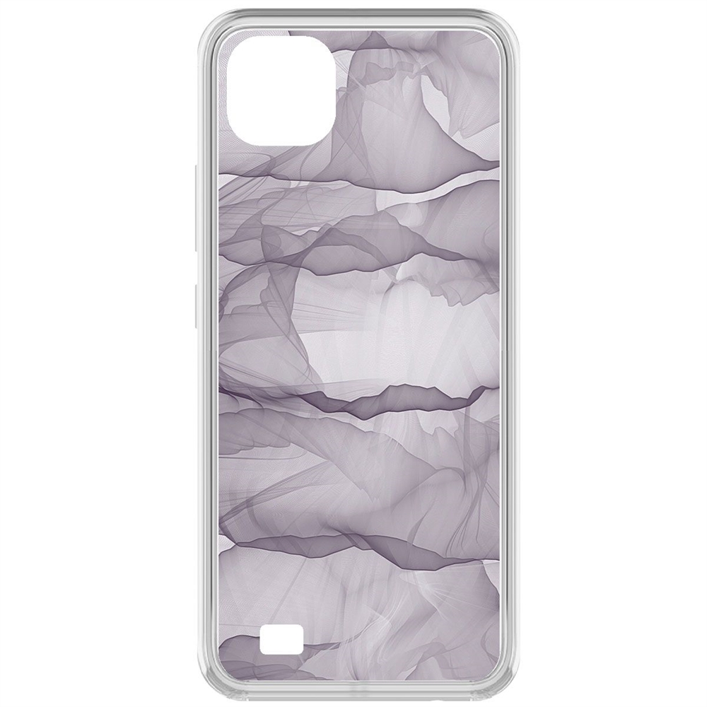 

Чехол-накладка Krutoff Clear Case Абстракт 1 для Realme C11 (2021), Прозрачный