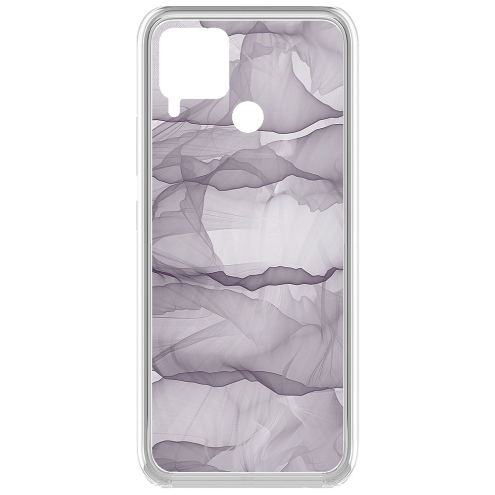 

Чехол-накладка Krutoff Clear Case Абстракт 1 для Realme C15