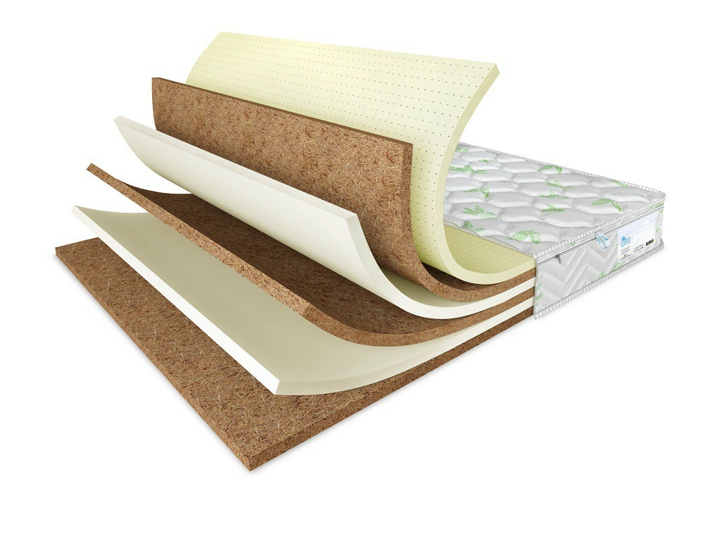 

Матрас Comfort Line Mix Puff Life 145х175, Бежевый;белый;серый;серебристый, Mix Puff Life