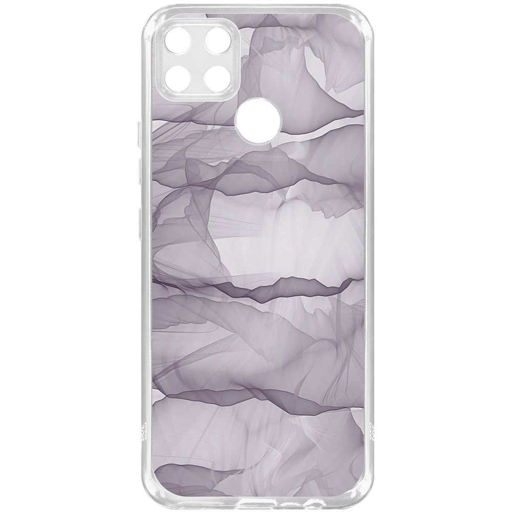 

Чехол-накладка Krutoff Clear Case Абстракт 1 для Realme C25S